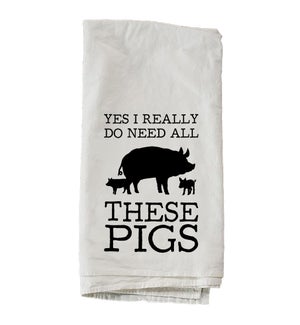 All These Pigs Towel